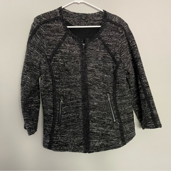 Ann Taylor Tweed Jacket Size Large - Picture 2 of 4